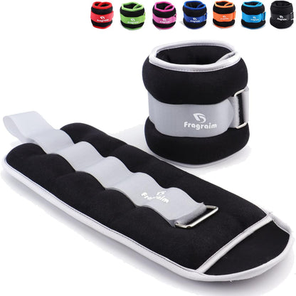 Versatile Adjustable Ankle Weights - Ideal for All Ages, Strength Training, Jogging, and Gymnastics - Choose from 1 to 20 LBS!