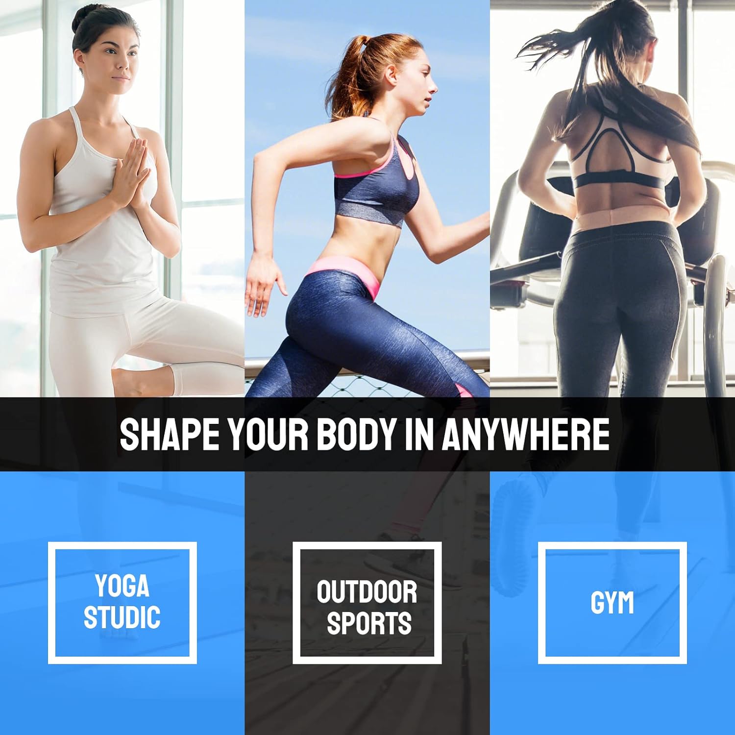 Revolutionize Your Fitness Routine with Our 2-in-1 Weighted Smart Hoola Hoop - 16 Detachable Knots for Ultimate Weight Loss & Massage (Blue)