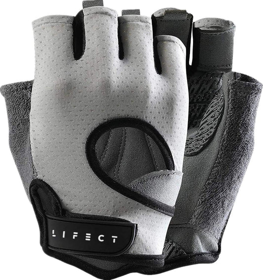 LIFECT Freedom Workout Gloves - Premium Fingerless Weight Lifting Gloves for Powerlifting & Gym Training - Unisex Design for All Fitness Enthusiasts